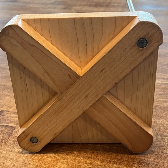 EUC Hardwood Maple Cheese Press with Calibrated Spring Bolt - Picture 3 of 3